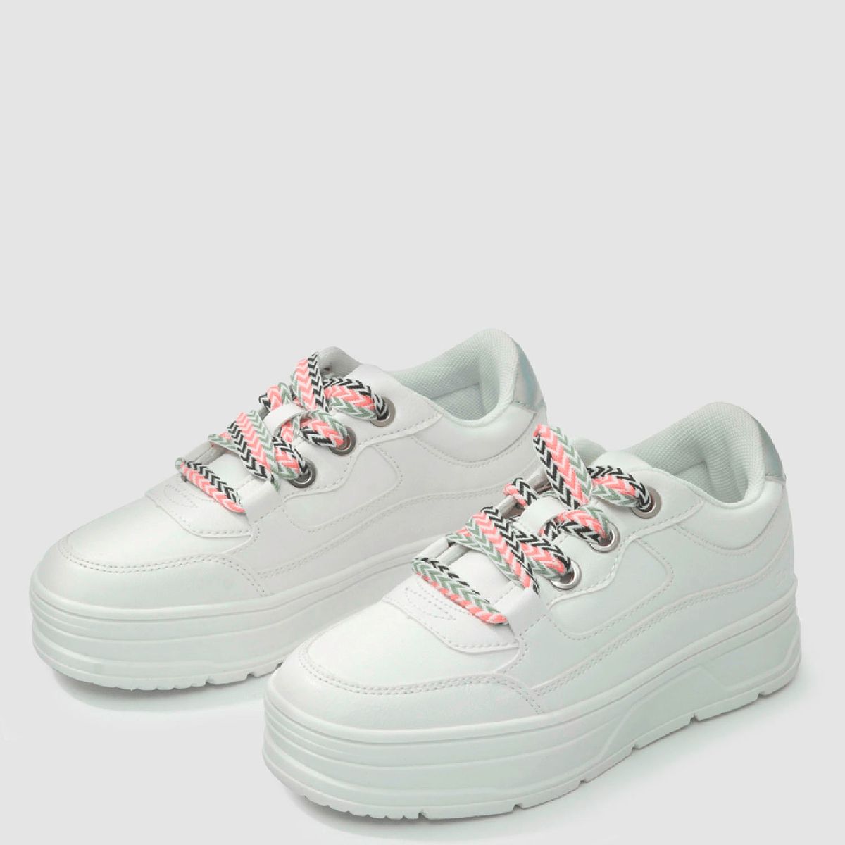 COLLOKY - Zapatilla Urbana Niña Blanco (28 a 38) Colloky