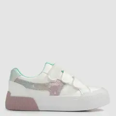 COLLOKY - Zapatilla Urbana Niña Blanco (28 a 38)