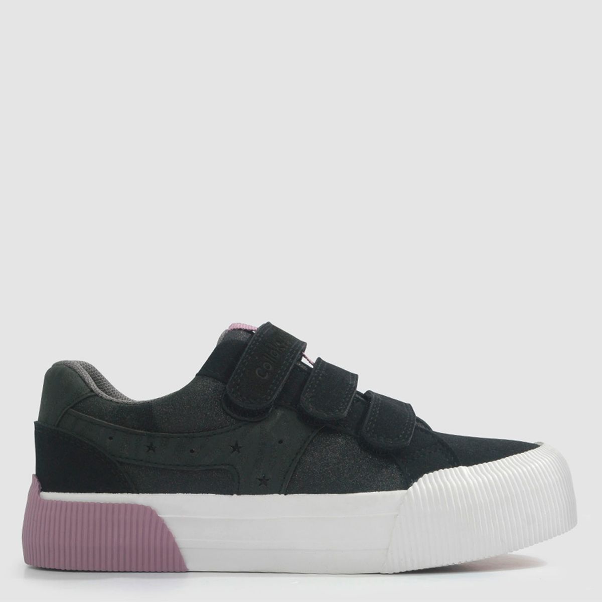 COLLOKY - Zapatilla Urbana Niña Negro (28 a 38) Colloky