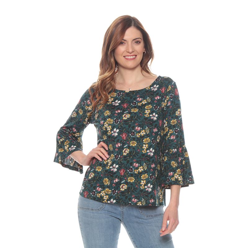 WADOS - Polera Manga Larga Algodón Mujer Wados