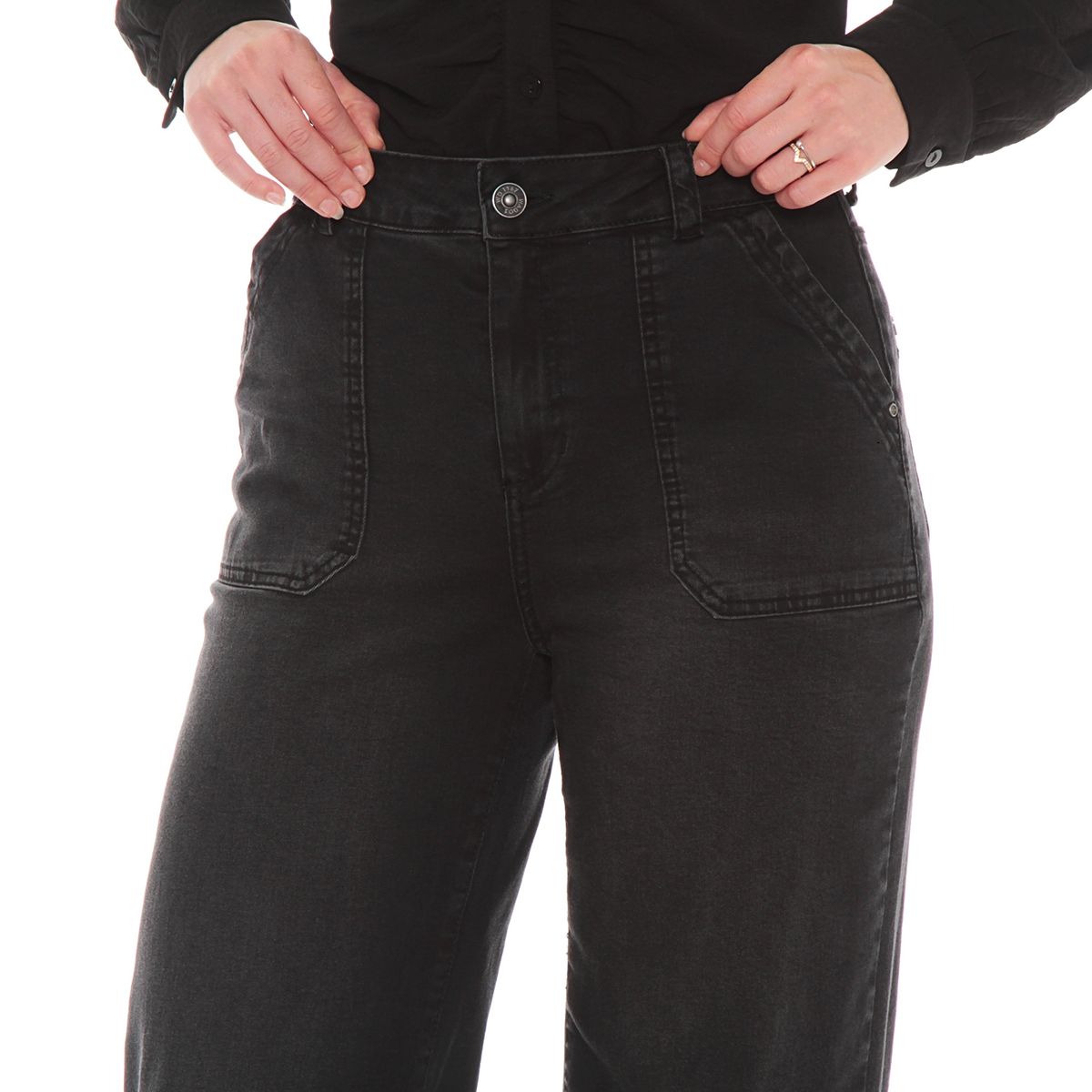 WADOS - Jeans Cargo Tiro Alto Mujer Wados