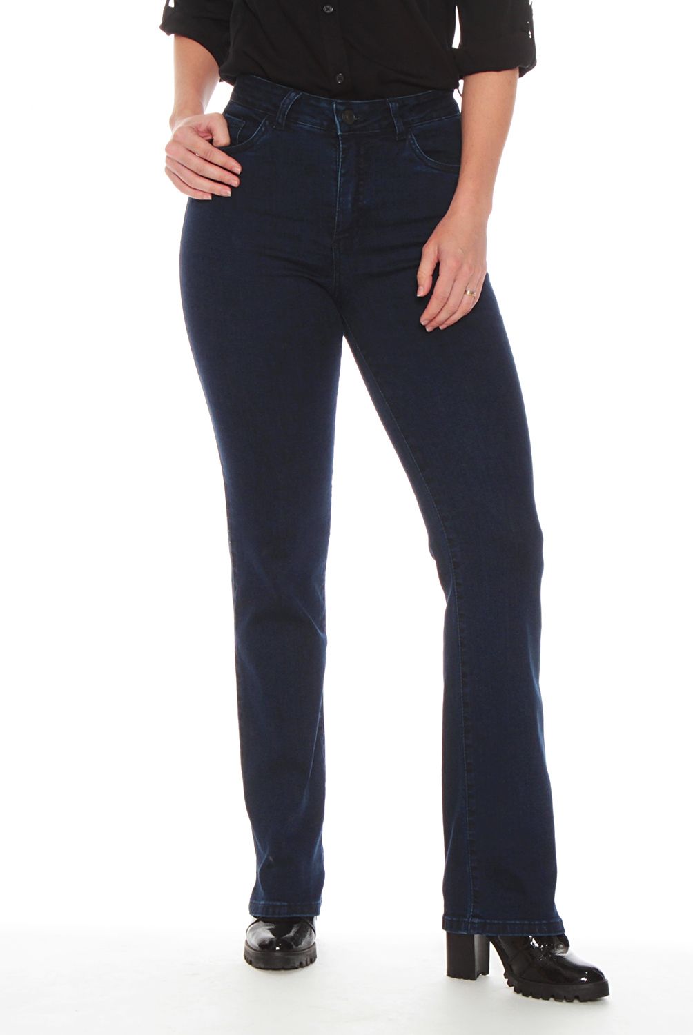 WADOS - Jeans Recto Tiro Alto Mujer Wados