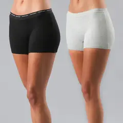 FLORES - Pack de 2 Boxer Algodón Mujer