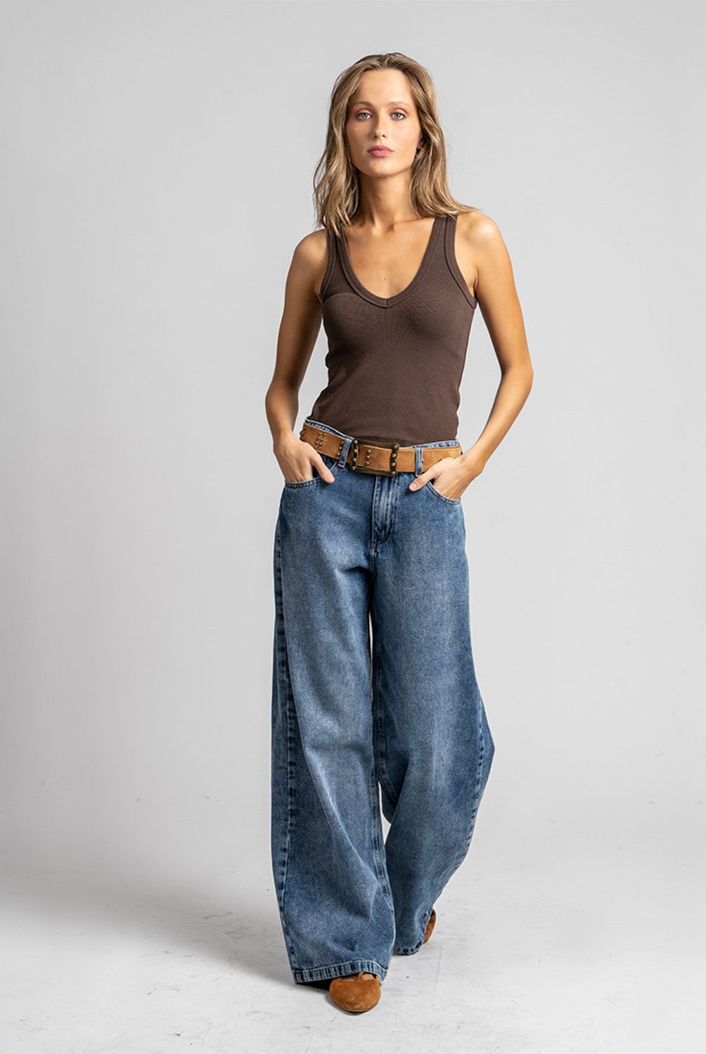 LOLITA POCKET - Jeans Josefa Azul Lolita Pocket