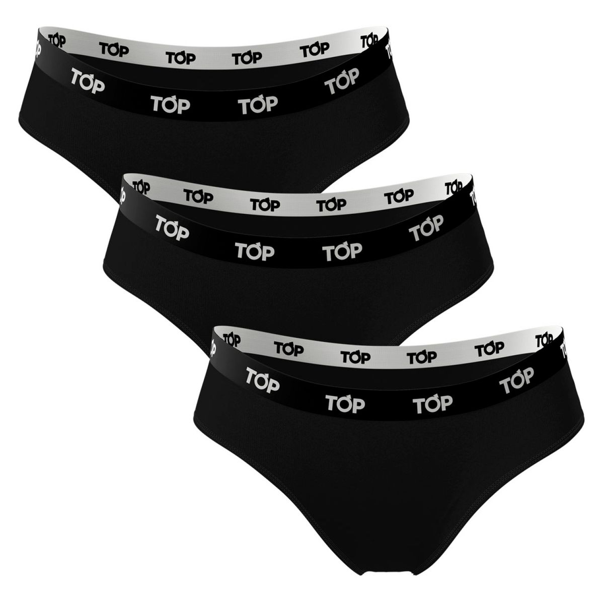 TOP - Pack de 3 Calzones Mujer Top