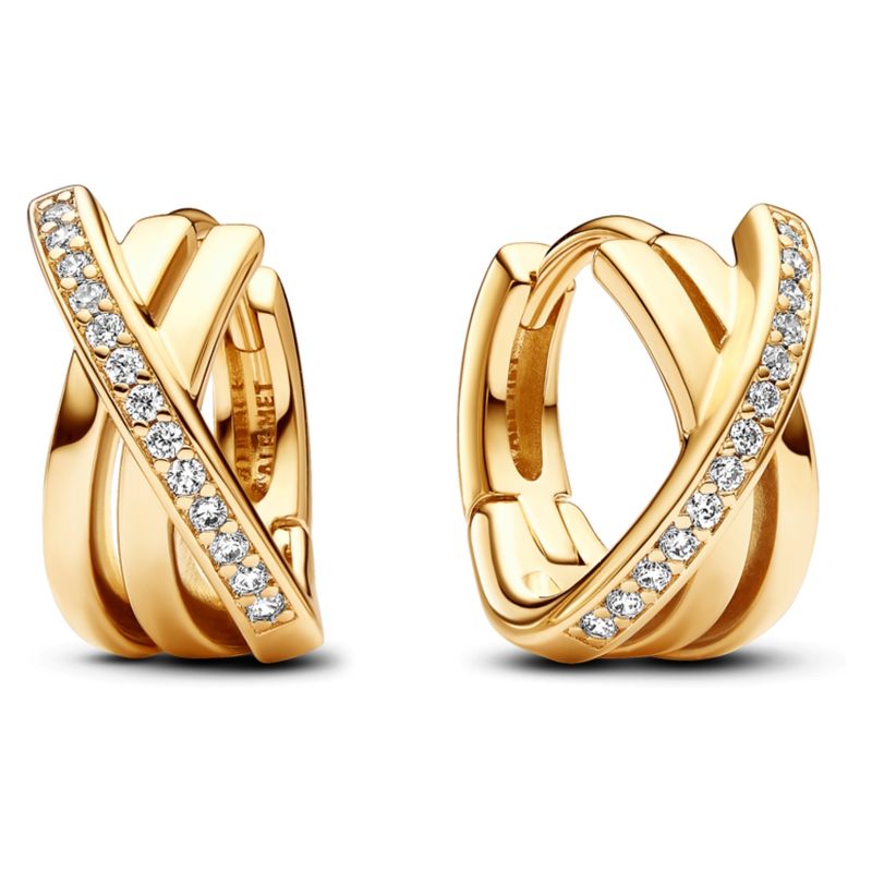 PANDORA - Aros Cruzados Mujer Pandora