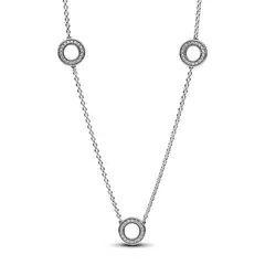 PANDORA - Collar Cadena De Circulos Mujer