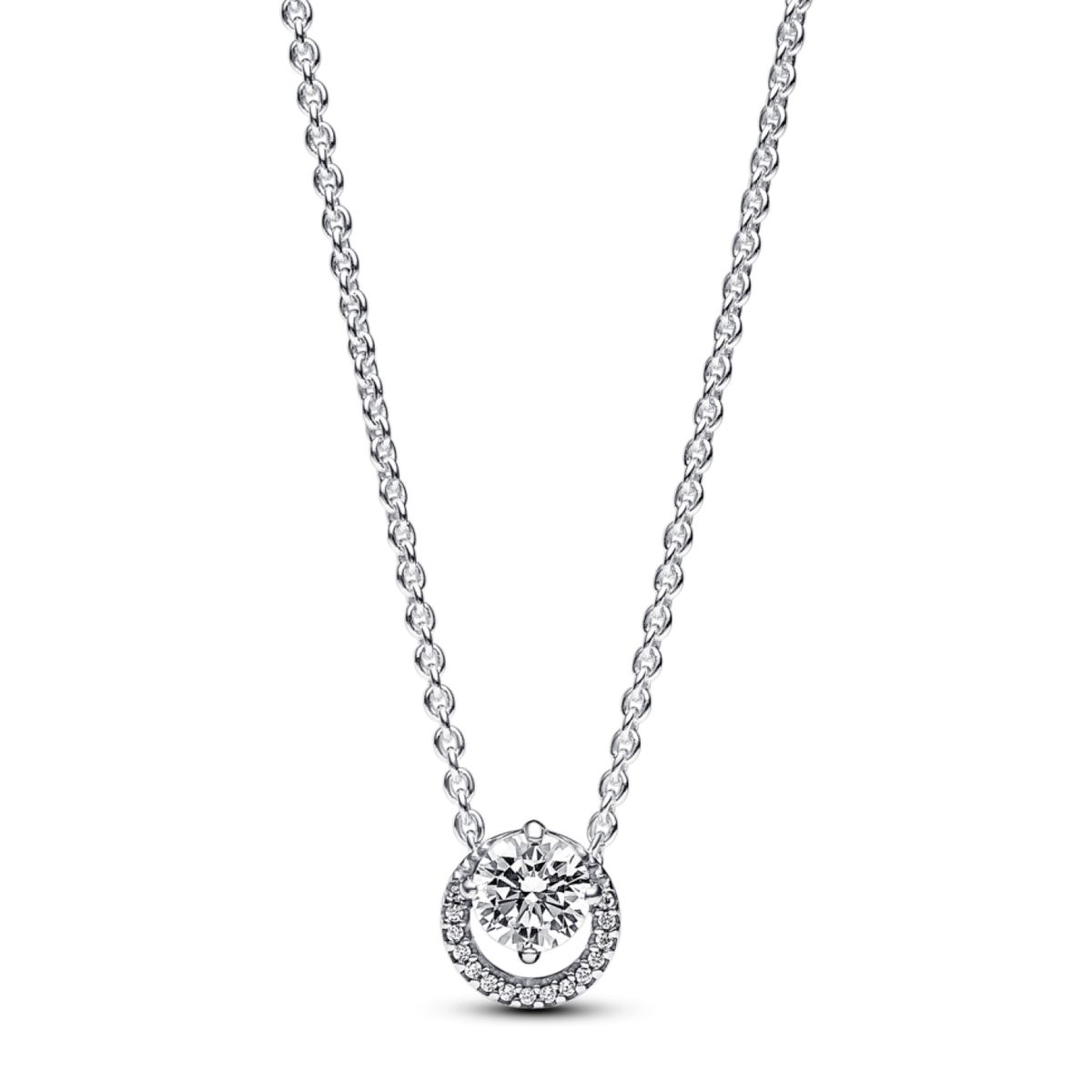 PANDORA - Collar Halo Redondo  Mujer Pandora