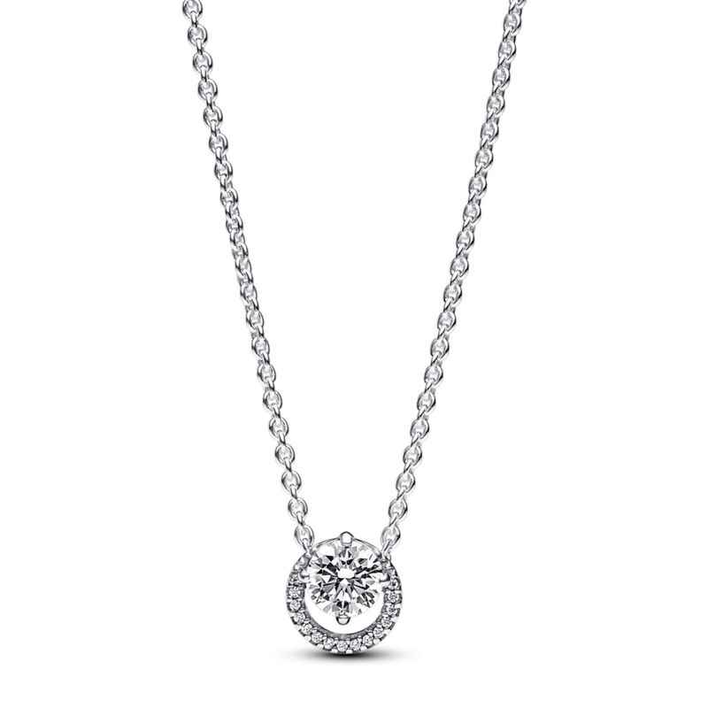 PANDORA - Collar Halo Redondo  Mujer Pandora