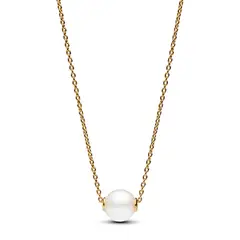 PANDORA - Collar Perla De Agua Dulce Mujer