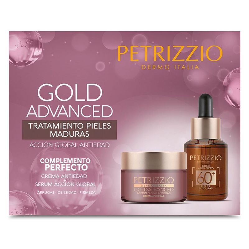 PETRIZZIO - Tratamiento Pieles Maduras  Crema+Serum Gold Advanced Petrizzio