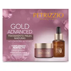 PETRIZZIO - Tratamiento Pieles Maduras Crema+Serum Gold Advanced