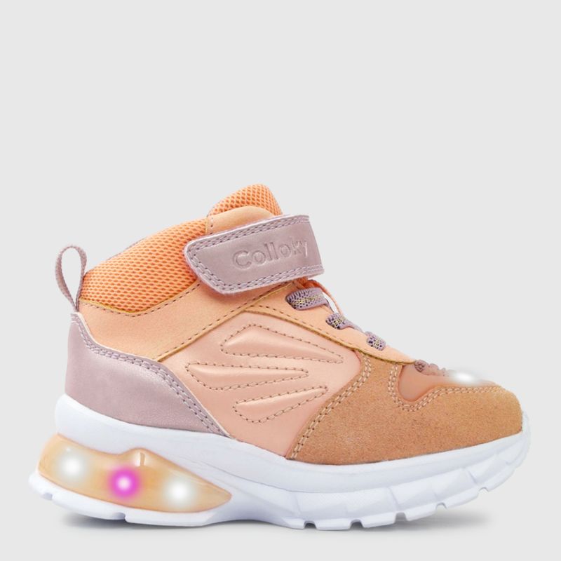 COLLOKY - Zapatilla Urbana Niña Naranjo (21 a 27) Colloky