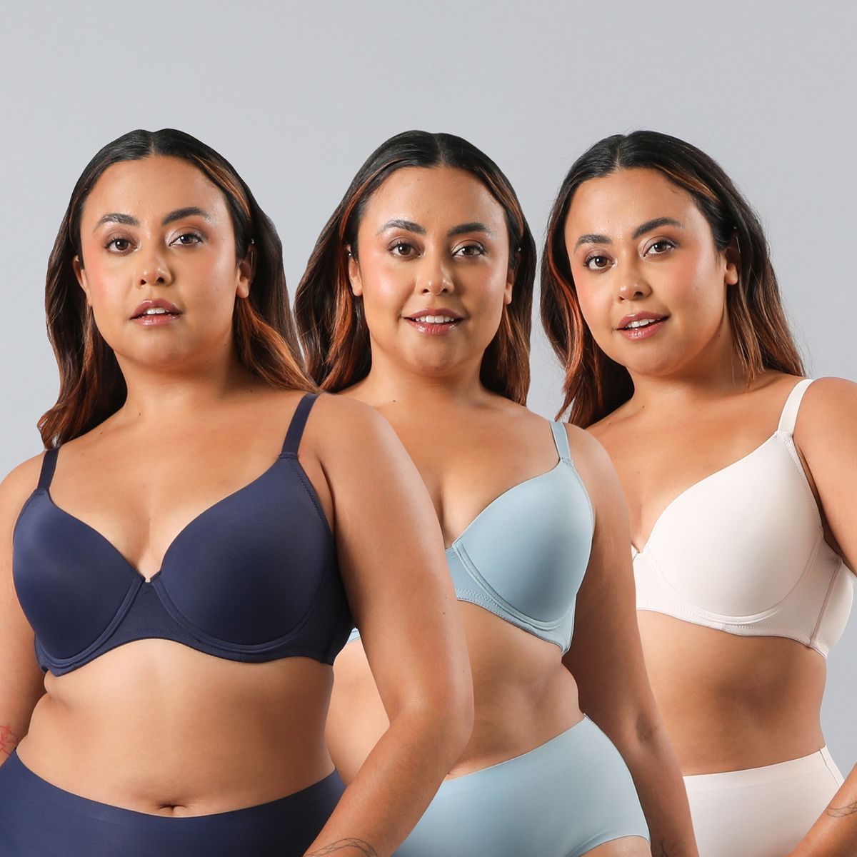 FLORES - Pack de 3 Sostenes Soft Mujer Flores