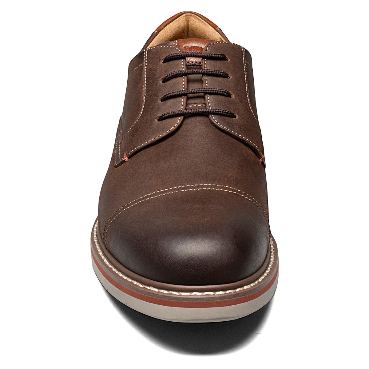 FLORSHEIM - Zapato Casual Hombre Cuero Café Florsheim