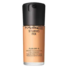 MAC - Base de maquillaje M·A·C Studio Fix Fluid SPF 15 24HR Matte Foundation Cosmetics