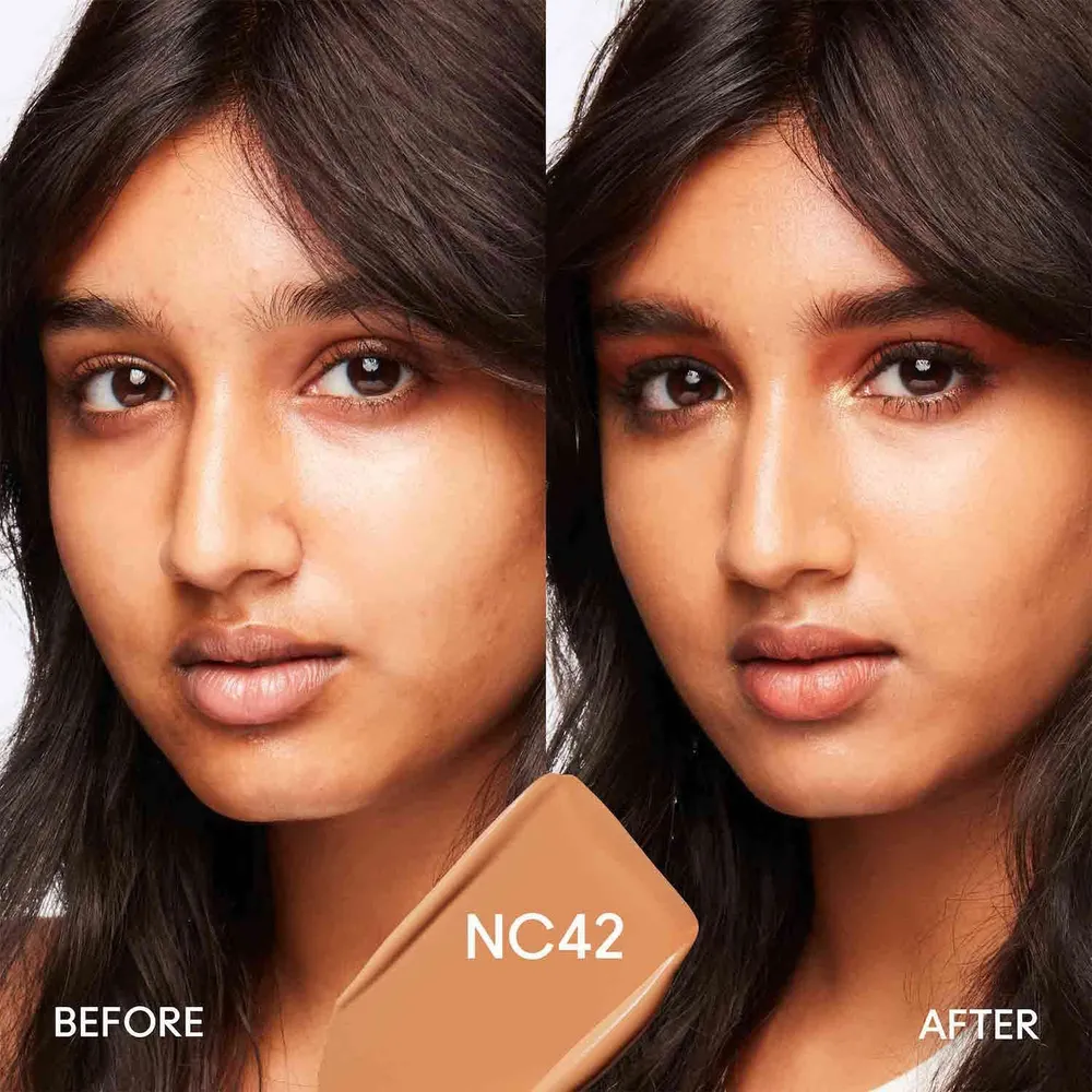 Base de maquillaje M·A·C Studio Fix Fluid SPF 15 24HR Matte Foundation Cosmetics - Nc42, foto 4