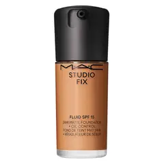 MAC - Base de maquillaje M·A·C Studio Fix Fluid SPF 15 24HR Matte Foundation Cosmetics