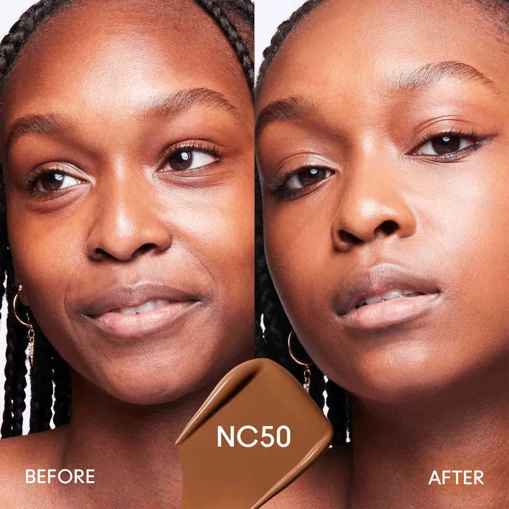 Base de maquillaje M·A·C Studio Fix Fluid SPF 15 24HR Matte Foundation Cosmetics - Nc50, foto 4