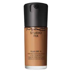 MAC - Base de maquillaje M·A·C Studio Fix Fluid SPF 15 24HR Matte Foundation Cosmetics