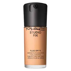 MAC - Base de maquillaje M·A·C Studio Fix Fluid SPF 15 24HR Matte Foundation Cosmetics