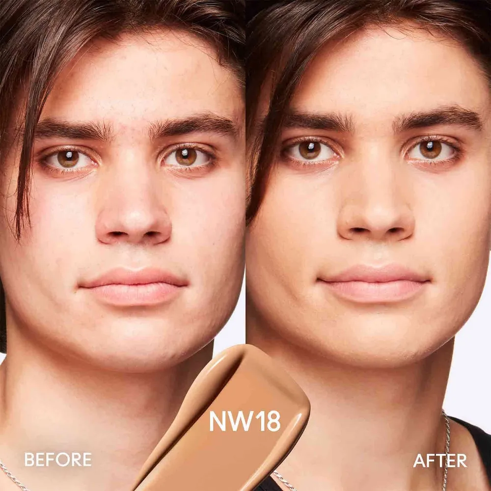 Mac Studio Fix Fluid SPF 15 24HR Matte Foundation NW18, foto 4
