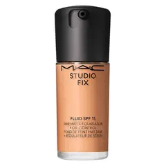 MAC - Base de maquillaje M·A·C Studio Fix Fluid SPF 15 24HR Matte Foundation Cosmetics