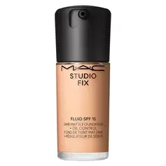 MAC - Base de maquillaje M·A·C Studio Fix Fluid SPF 15 24HR Matte Foundation Cosmetics