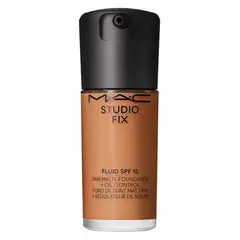 MAC - Base de maquillaje M·A·C Studio Fix Fluid SPF 15 24HR Matte Foundation Cosmetics