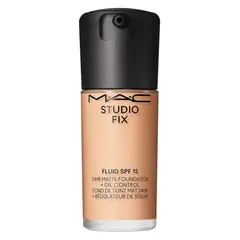 MAC - Base de maquillaje M·A·C Studio Fix Fluid SPF 15 24HR Matte Foundation Cosmetics