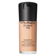 MAC - Base de maquillaje M·A·C Studio Fix Fluid SPF 15 24HR Matte Foundation Cosmetics