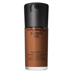 MAC - Base de maquillaje M·A·C Studio Fix Fluid SPF 15 24HR Matte Foundation Cosmetics