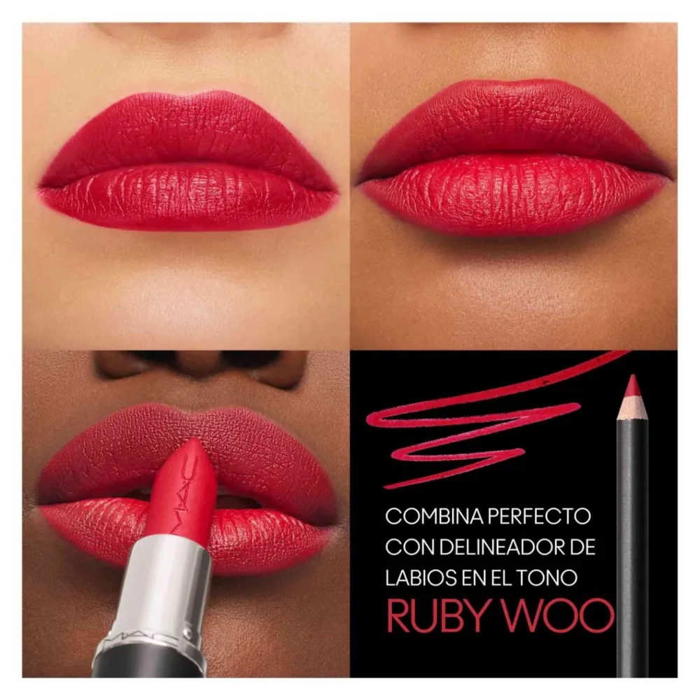 Mac Macximal Silky Matte Lipstick Ruby Woo, foto 8