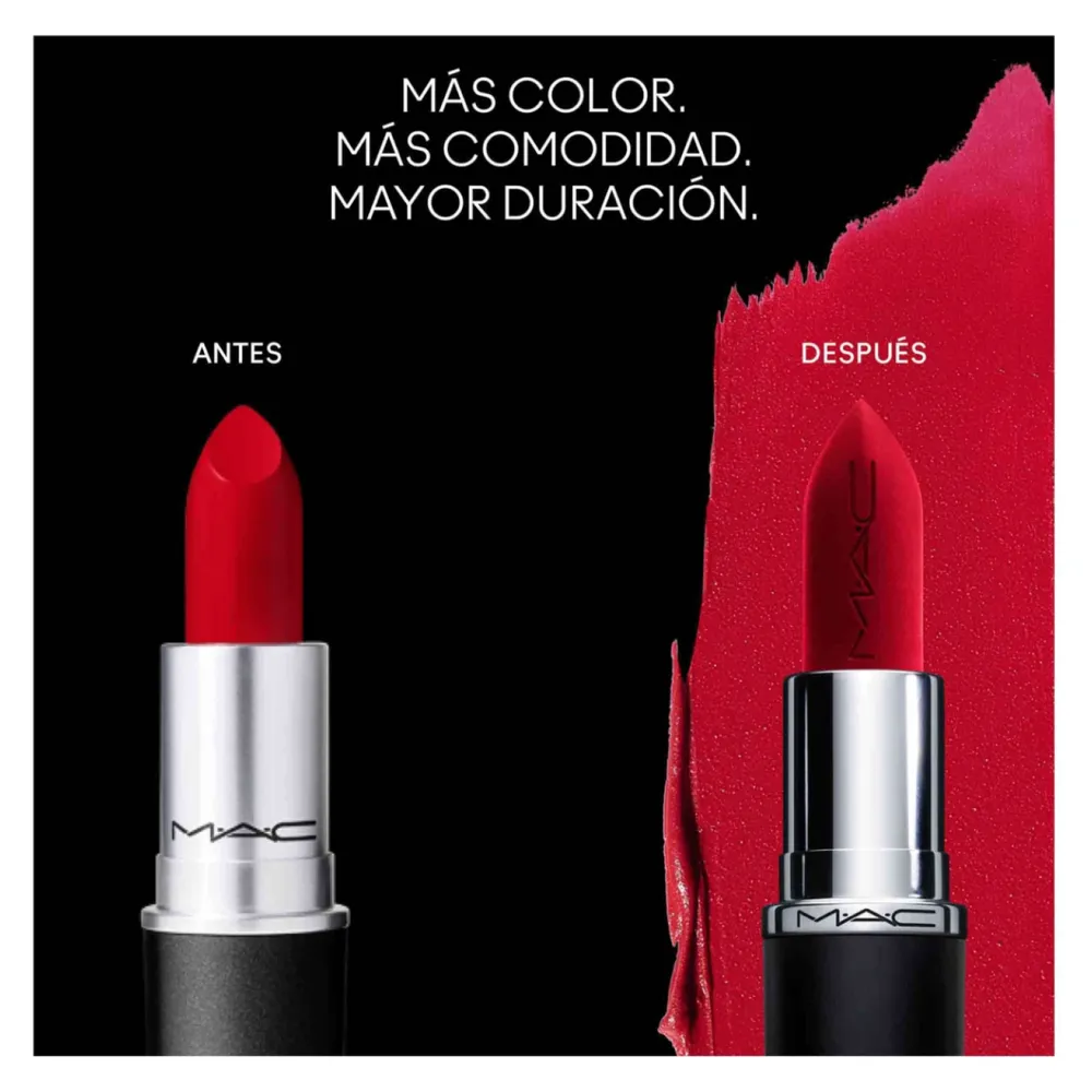 Mac Macximal Silky Matte Lipstick Ring The Alarm, foto 10