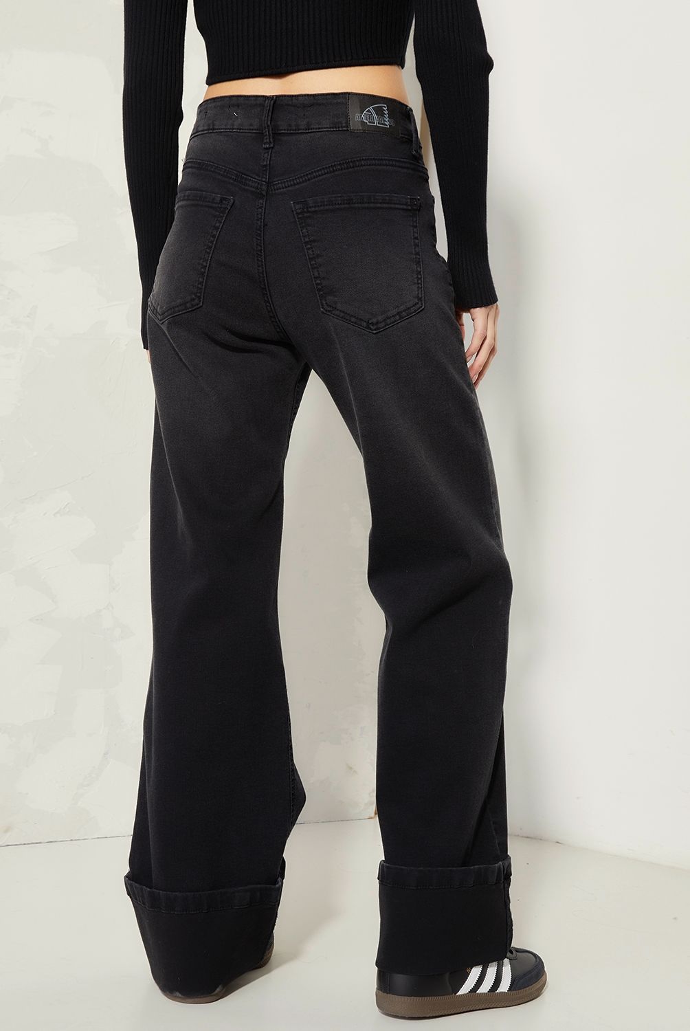 AMERICANINO - Jeans Wide Leg Tiro Alto Mujer Americanino
