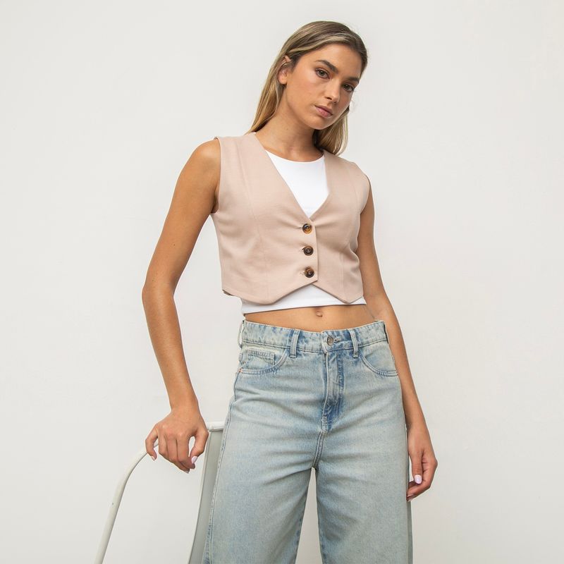 SYBILLA - Chaqueta Vest Mujer Sybilla