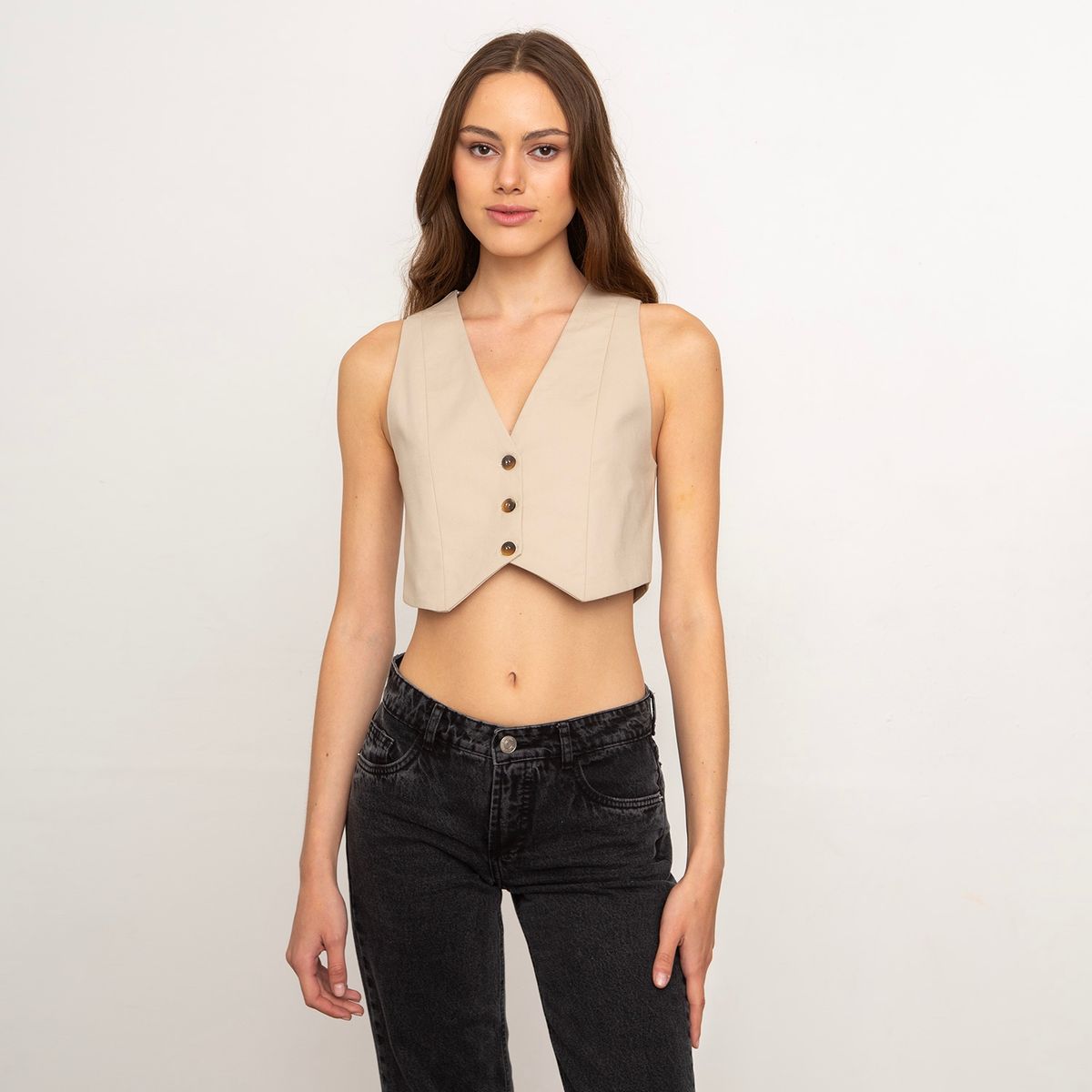 SYBILLA - Chaqueta Vest Mujer Sybilla