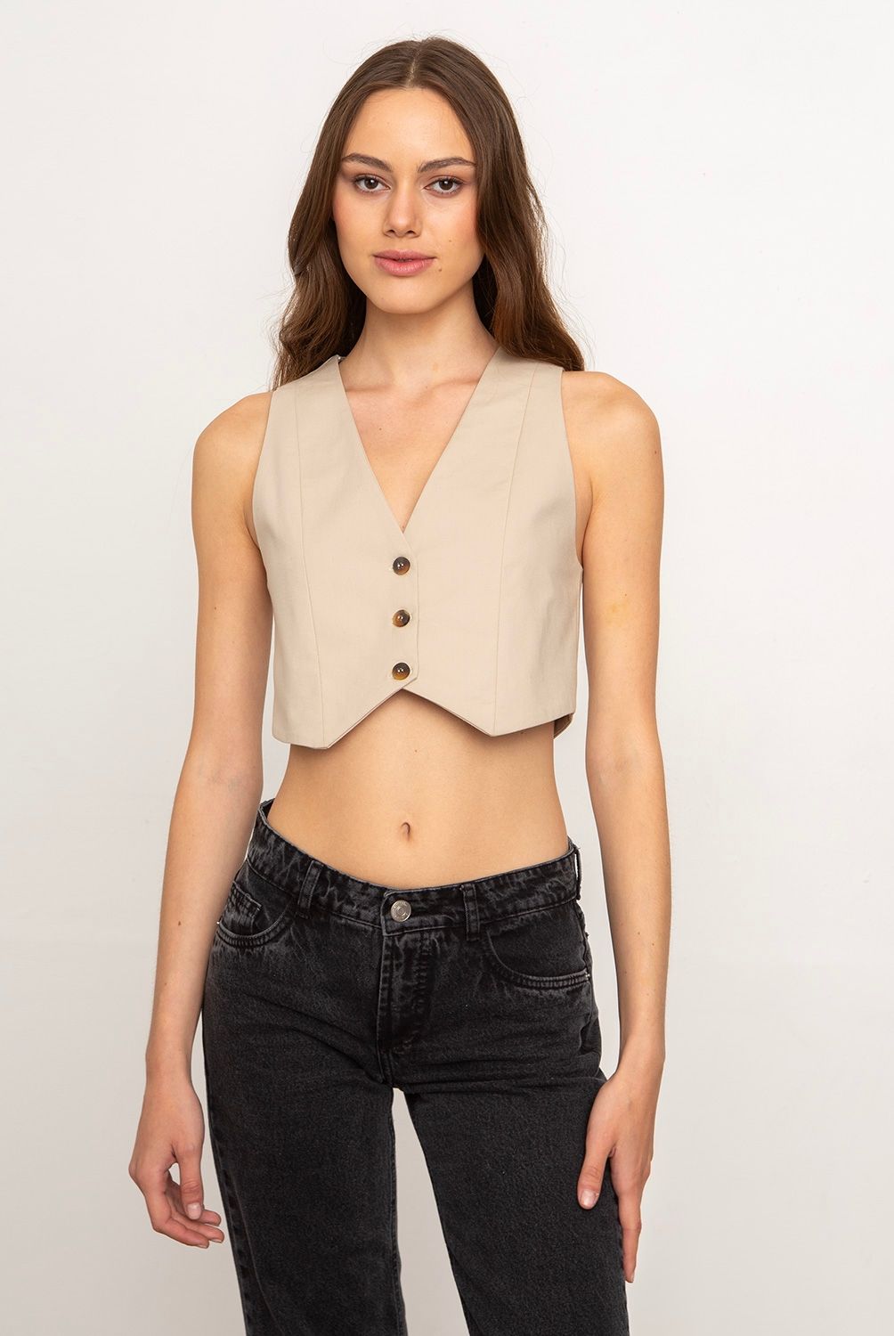 SYBILLA - Chaqueta Vest Mujer Sybilla