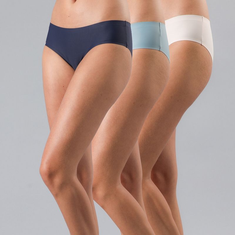 FLORES - Pack De 3 Calzón Pantaleta Mujer Flores