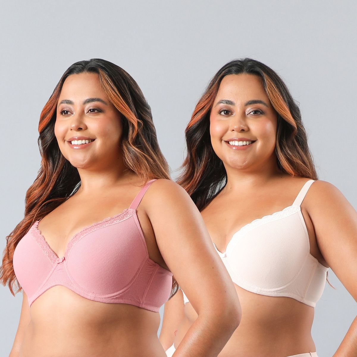 FLORES - Pack de 2 Sostenes Mujer Flores