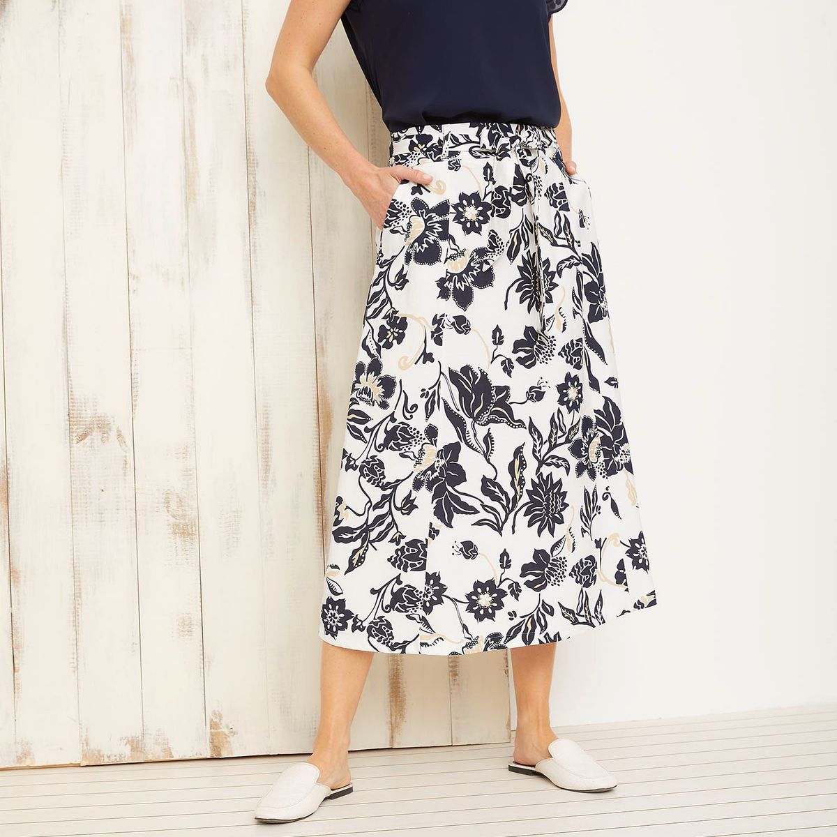 S COCCI - Falda Midi Mujer S Cocci