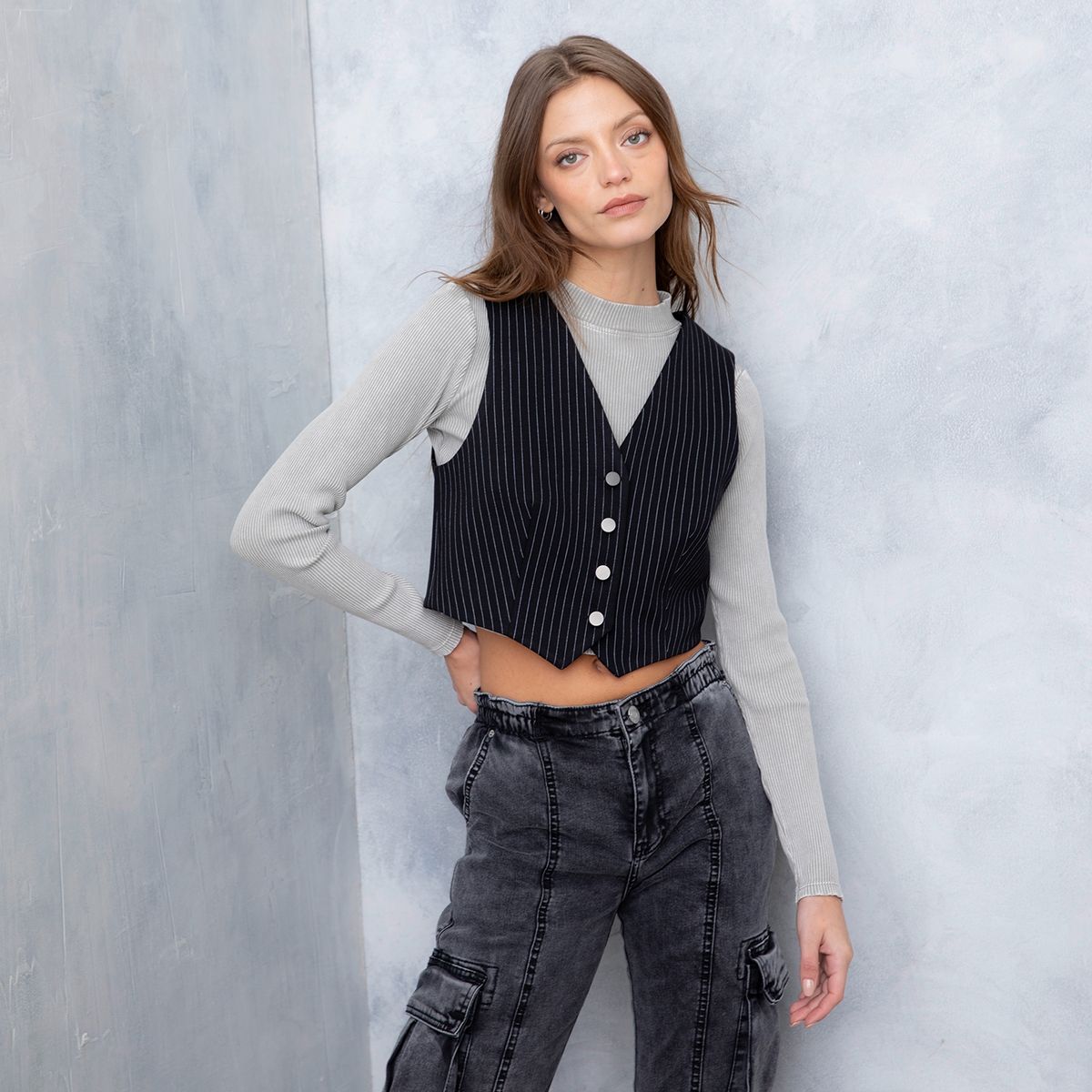 AMERICANINO - Chaqueta Vest Mujer Americanino