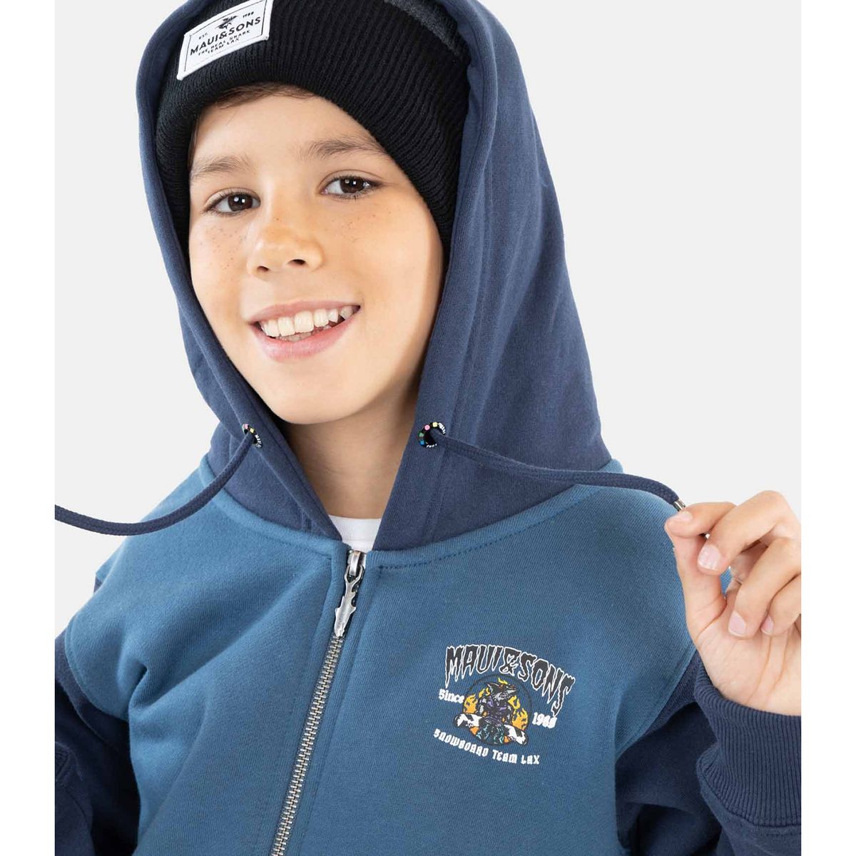 MAUI AND SONS - Poleron Algodón Niño Maui And Sons