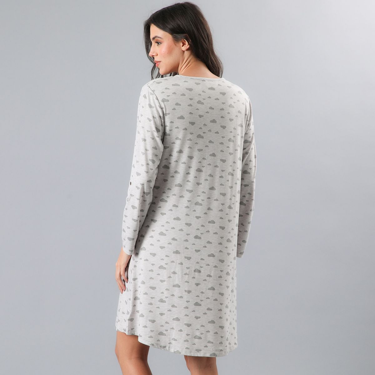 FLORES - Camisola Maternal Abotonada Mujer Flores