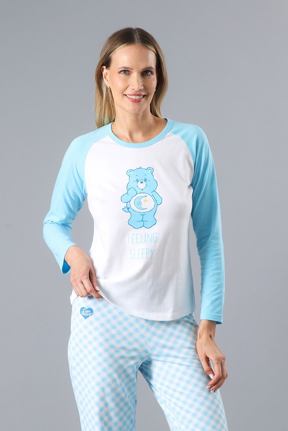FLORES - Pijama Manga Larga Mujer Flores
