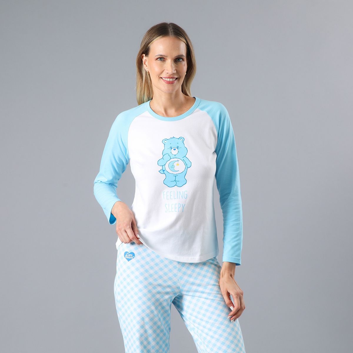 FLORES - Pijama Manga Larga Mujer Flores