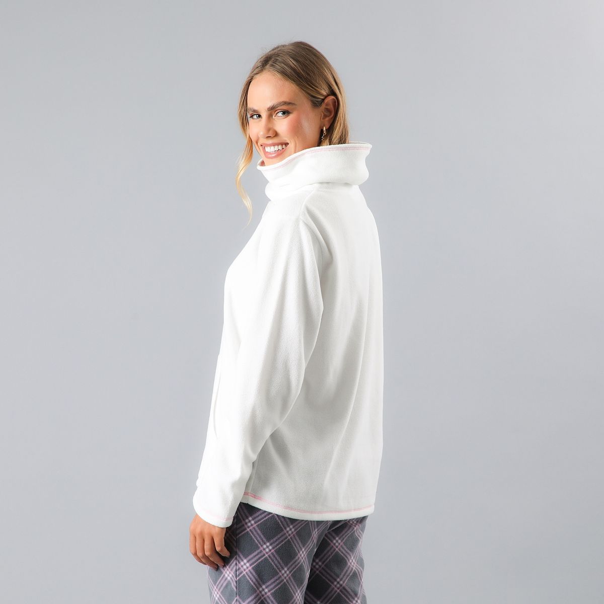 FLORES - Pijama Manga Larga Mujer Flores