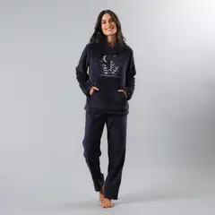 FLORES - Pijama Manga Larga Mujer