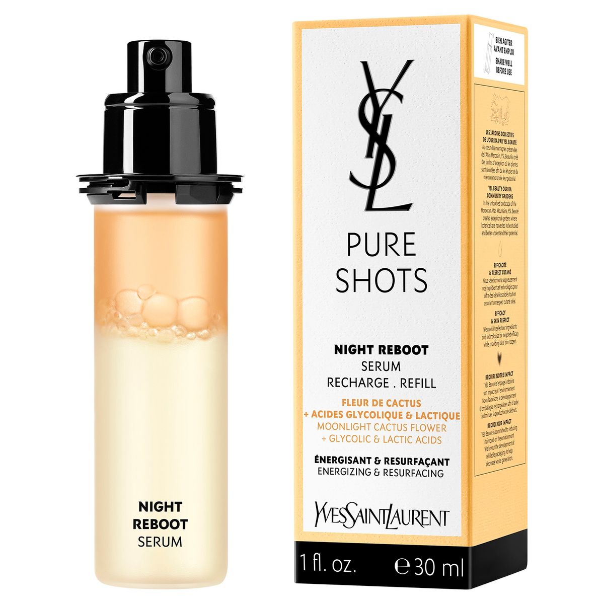 YVES SAINT LAURENT - Sérum Night Reboot 30 Ml Yves Refill Saint Laurent