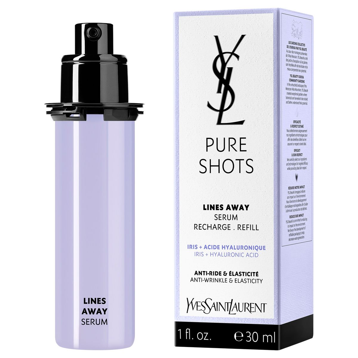 YVES SAINT LAURENT - Serum Facial Antiedad Refill Pure Shots Lines Away 30 Ml Yves Saint Laurent